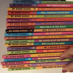 1-21 book series. My Weird School Series by Dan Gutman and Jim Paillot